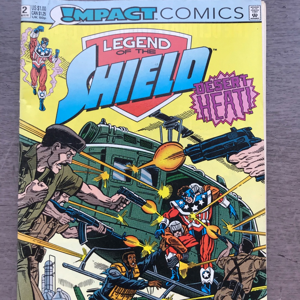 Impact Comics Legend of the Shield Desert Heat #2